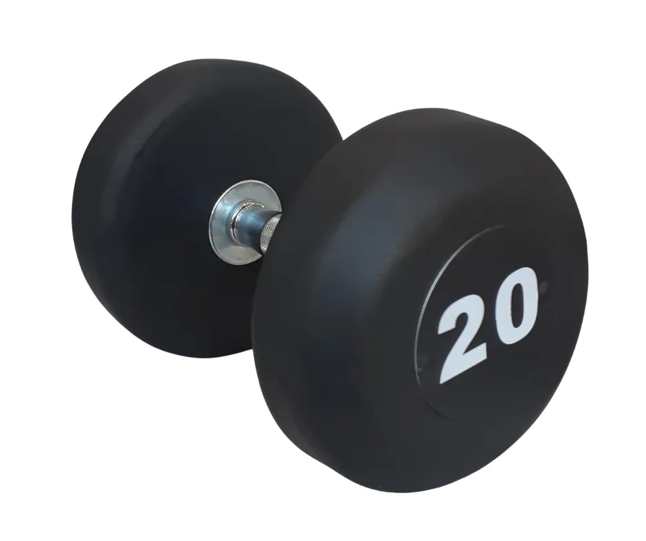 Dumbell Anilha Monobloco Pintado Pegada Pintada — ferro fundido sport clássico