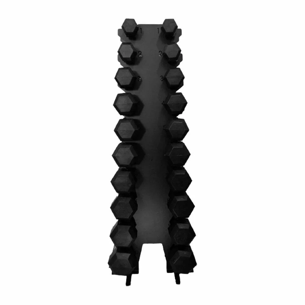 Kit Halter Sextavado Injetado — suporte vertical completo