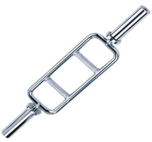 Barra Olímpica H Cromada com Rolamento